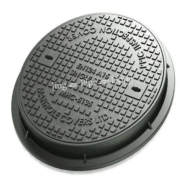 High Quality En124 Hatch Cast-Iron Heavy Type D400 with Locking System Ductile Iron Manhole Cover