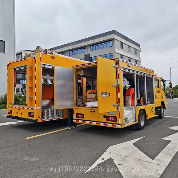 Emergency Rescue Vehicle and Emergency Drainage Vehicle Specifications and Models, Can be Equipped With Self-priming Centrifugal Pumps and Portable Submersible Pumps photo-4