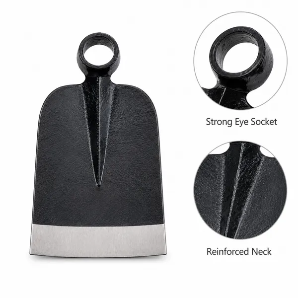Durable Steel Stirrup Oscillating Action Weeding Garden Hoe