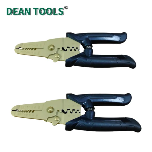 Non-Sparking Wire Stripper, Spark-free Safety Wire Stripper, Aluminum Bronze, Wire Cutter Stripper photo-2