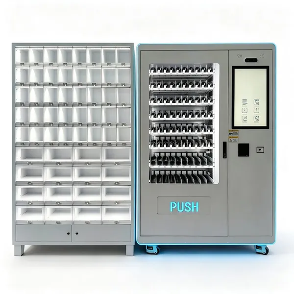Smart CNC Tool Vending Cabinet With Inventory Control and Employee Access Management