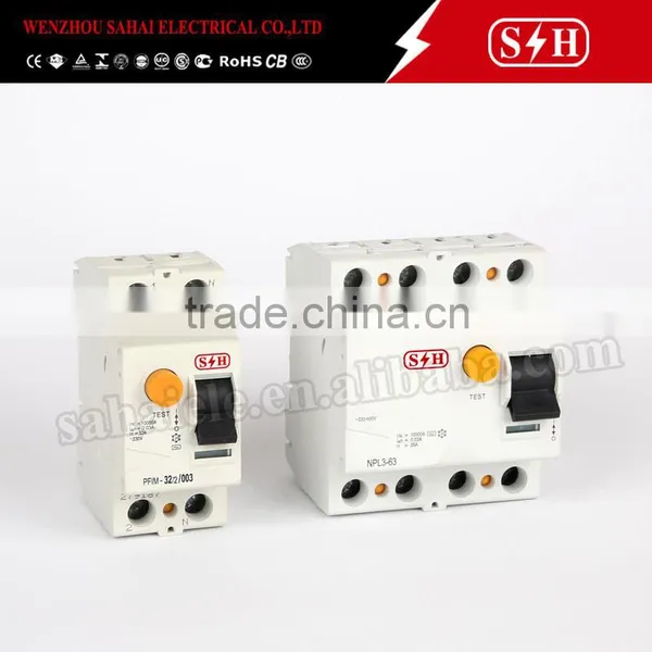 2P RCD 30mA 63A 4P ID RCCB Auto Protection Circuit Breaker photo-5