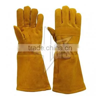 Cow Leather Welding Gloves Industry /Protective Working Safety Gloves photo-4