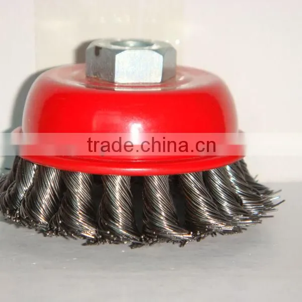 Twisted Knot Wire Cup Brush,CEPILLO DE COPA ENTORCHAD photo-6