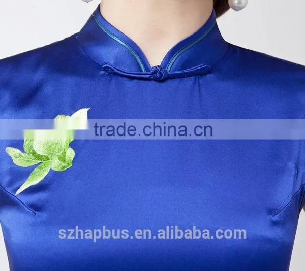 Hot New Fashion Embroidered Dress Handmade Embroidery in China photo-3