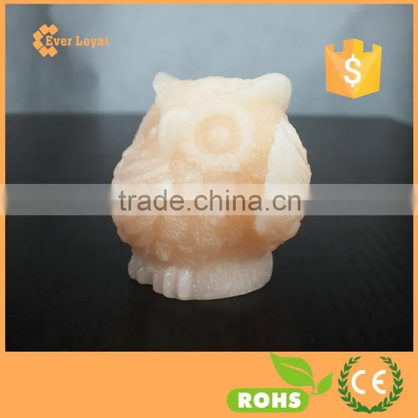 Owl Animal Shaped Lights Automaic Multi-color Changing LED Candle Realistic Wax photo-5