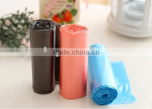 Black HDPE/LDPE Garbage Plastic Bags on Roll photo-6