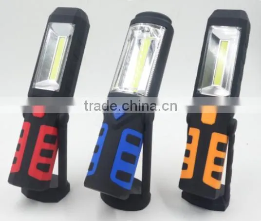 COB + LED Work Light Flexible Inspection Light Lamp Torch Magnetic Super Bright for Mechanic DIY Boating Camping Night Fishing Quality Choice photo-2
