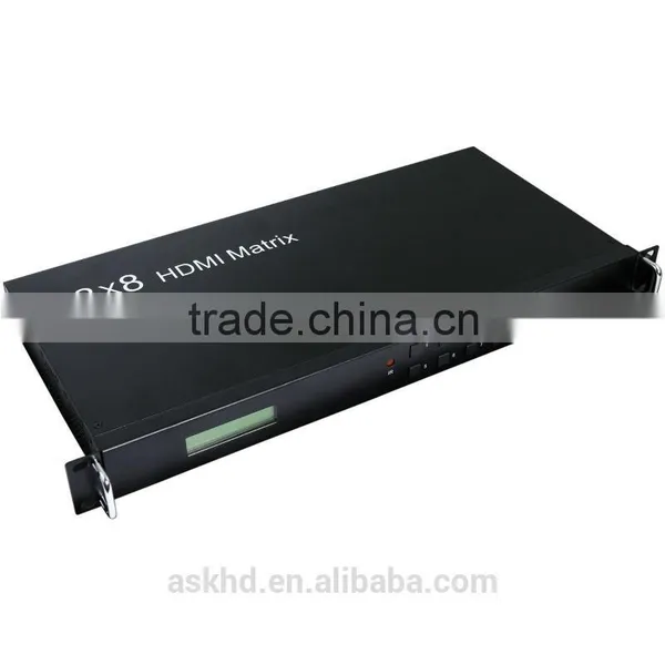 Professional HDMI 8x8 Matrix Switcher With Built-in HDCP and EDID Management photo-3