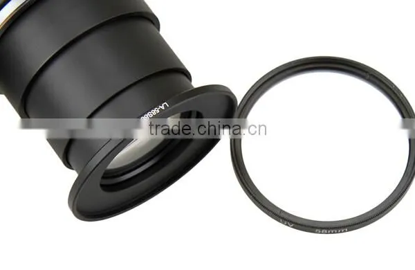 58mm Lens Ring For Camera JJC LA-58S8600 Camera Lens Adapter Ring 58mm For FUJIFILM FinePix S8600 photo-3