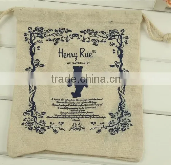 Plain Drawstring Bag photo-3