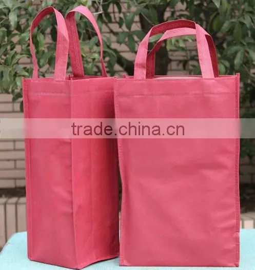 Factory Price Non Woven Wine Bags With Handle photo-2
