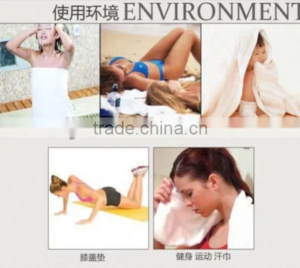 Quick Dry Nano Superfine 85%polyester and 15%polyamide Microfiber Fitted Beach Towel for Lounge Chairs photo-4