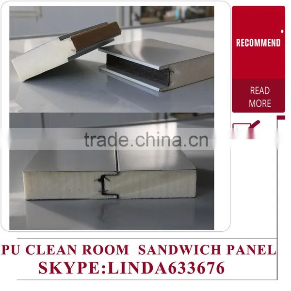 China Supplier Popular Coldroom Coolroom Cleaning Room Polystyrene Eps Wall Sandwich Panel