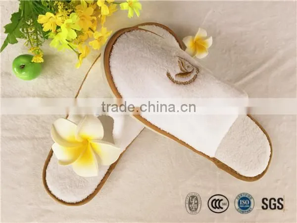 Senior Star Hotel Soft Velour Winter Warm Slipper SPA Slipper Bathroom Slippers photo-5
