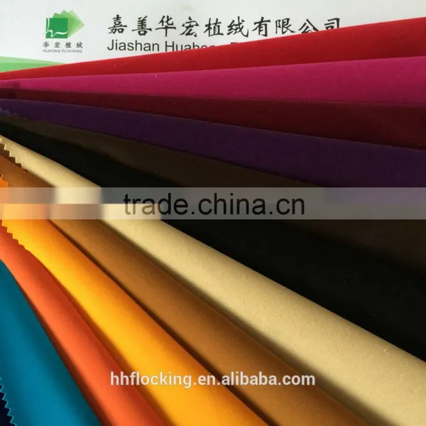 Hot Sale Velvet Flock Fabric Use for Box Bag Cover photo-2