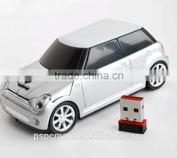 Mini Car Shape 2.4G Wireless Mouse With Mini Usb Receiver photo-5