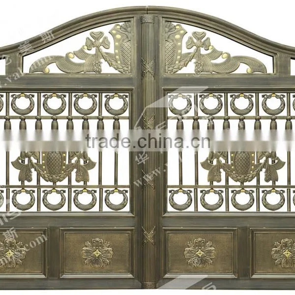 Wrought Iron Villa Luxury Gate and Main Courtyard Gate Models photo-3
