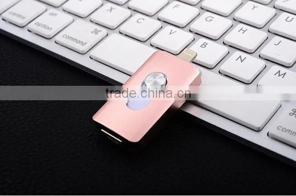 2016 New Product Multfunctional 3 in 1 Usb Flash Drive for Iphone