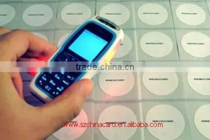 13.56Mhz Plastic PVC RFID Smart baggage tag sticker
