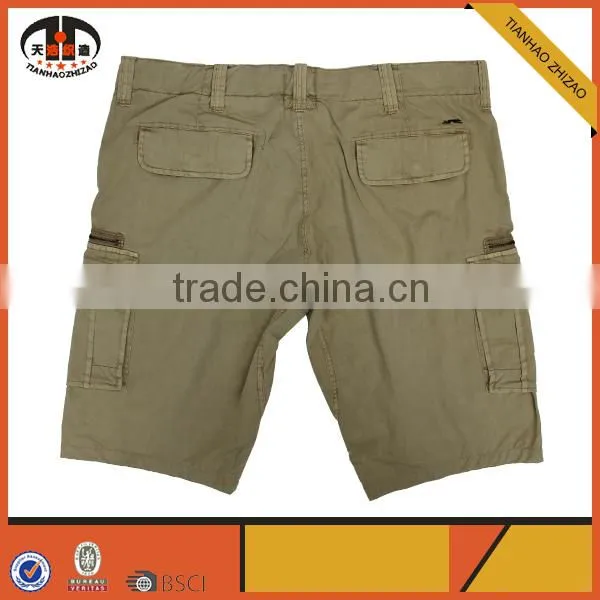 Custom Cargo Elastic Waist Shorts for Men With Multiple Pockets photo-2