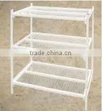Metal Slider Flower Cart Trolley and Rack photo-4
