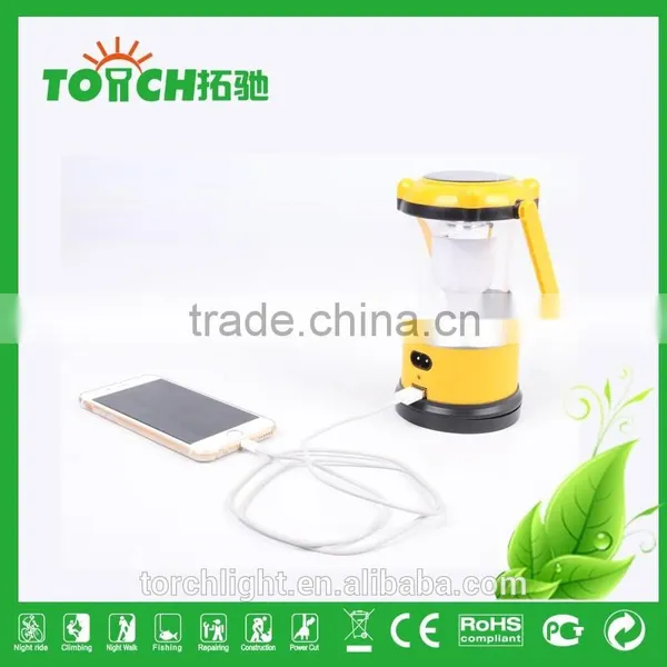 Classical Rechargeable Camping Lantern Design ABS Plastic For Dry Battery Outdoor Camping Light Lamp With USB photo-3