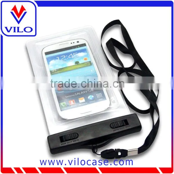Touchable Screen Waterproof Pouch With Neck Strap photo-3