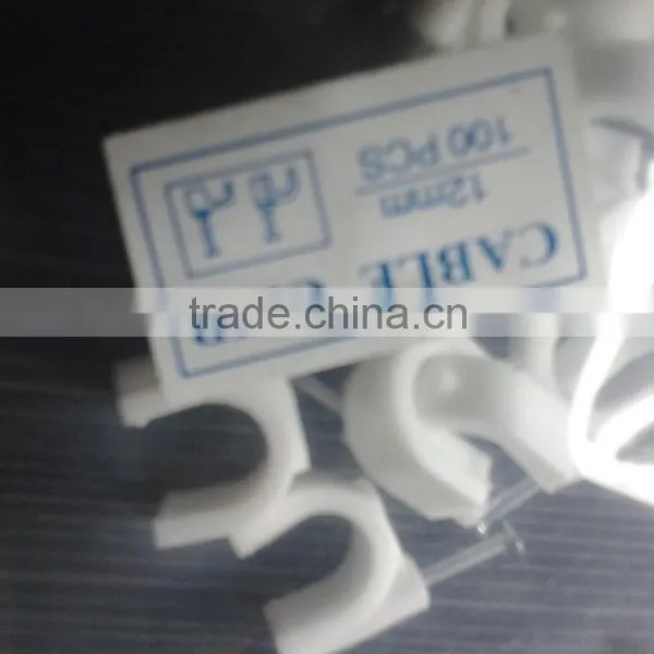 Supply Round Nail Cable Clip 28mm With the Best Price photo-4