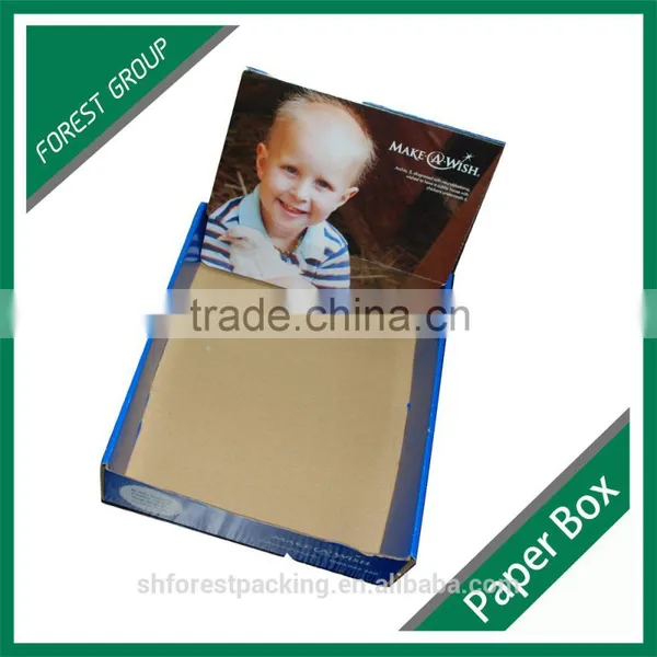 MERCHANDISING DISPLAY BOX CARDBOARD DISPLAY BOX