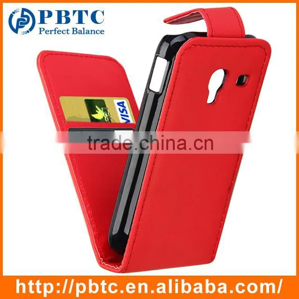 Set Screen Protector Stylus And Case For Samsung Galaxy Ace Plus S7500 , Roseo Leather Wallet Case For Samsung photo-2