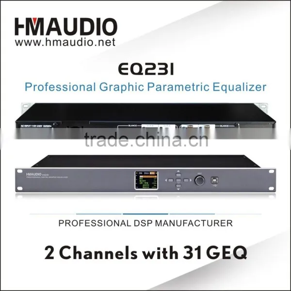 EQ231 Professional Digital Graphic Equalizer Using in Meeting ,ktv photo-2