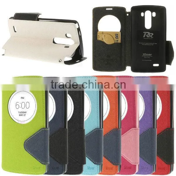 for lg g3 Cover Leather Back Cover , Roar Korea Case Wallet for lg g3 g4 g5 Fancy Diary Phone Case Supplier's Choice photo-2