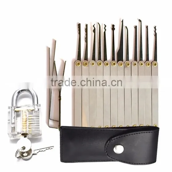 New Goso 15 Pieces Locksmith Tool for Car Lock Picking Tools Set photo-5