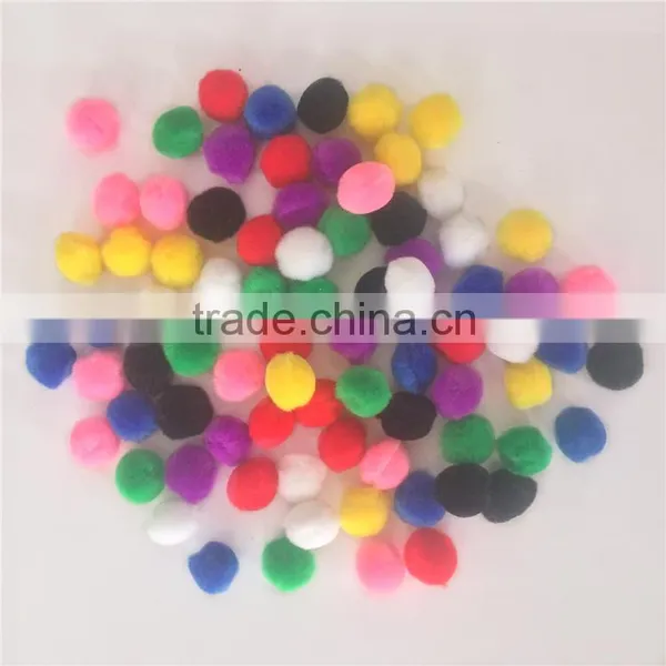 Factory Supply DIY Crafts Acrylic Fluorescent Pompoms Toys for Kids or Wedding Party Decoration photo-4