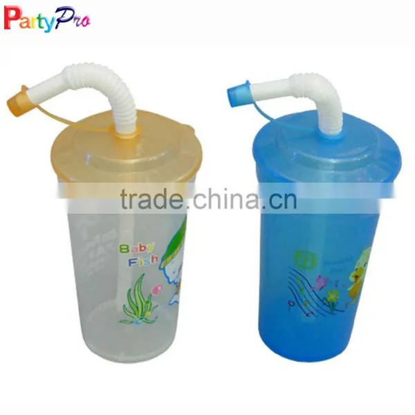 2016 Promotional Product Colorful Cup With Straw photo-2