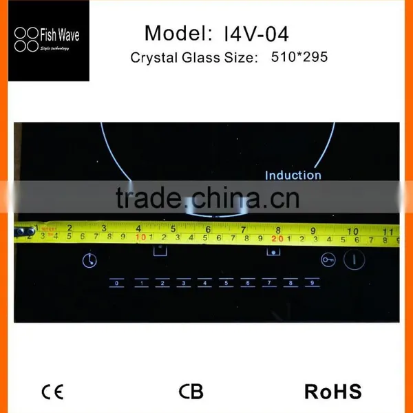 China Supplier Home Appliance 30cm 2 Zones Induction Cooker With Digital Temperature Control photo-6