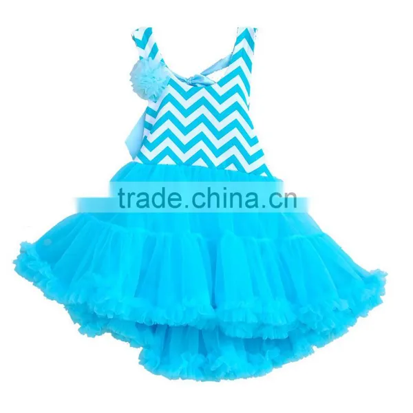 Unique Design Kids Party Latin Dancing Backless Lace Tutu Girl Boutique Dress photo-4
