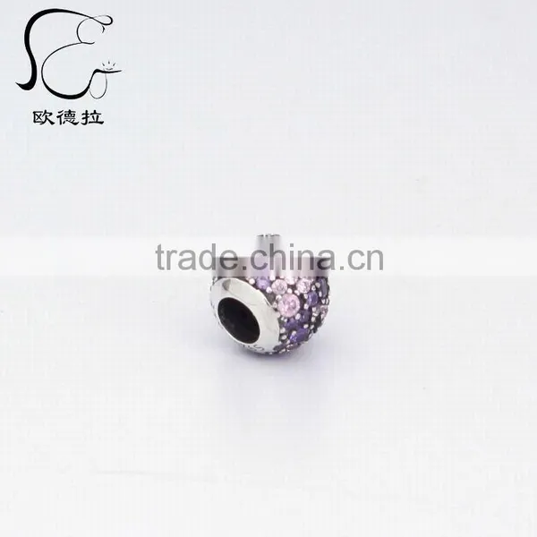 925 Sterling Zircon Silver Zodiac Pendants photo-3