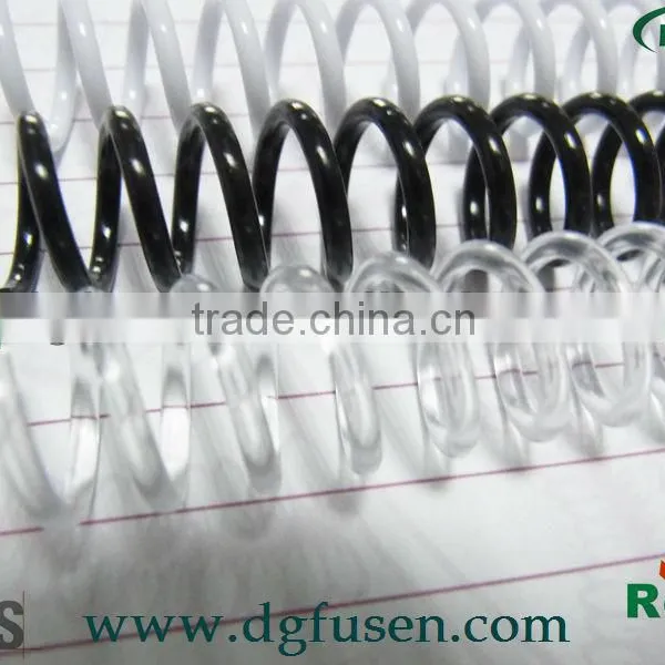 Various Size & Color Plastic Coil for Loose-leaf Binding Supplier