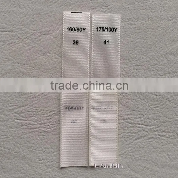 Printed Main Mark Size Label Tag for Women's G-string Panties photo-2