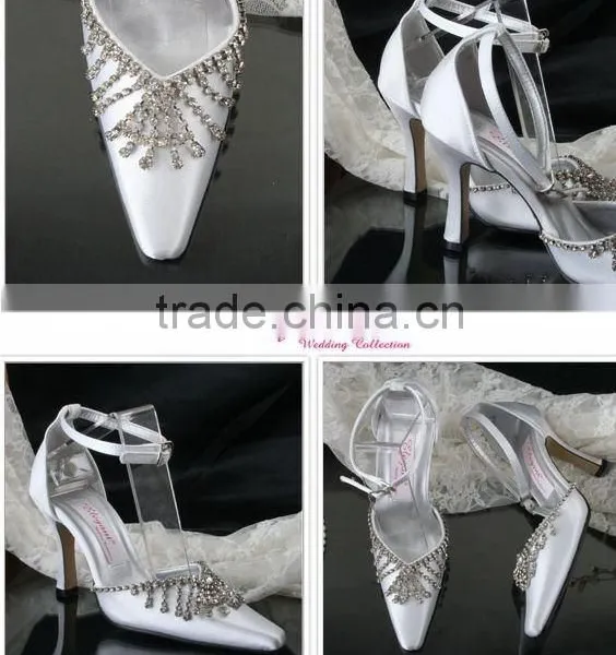 Partical Style WS-029 Hot Sell Wedding Shose Vintage High Quality
