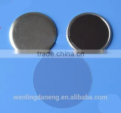 DN 58MM Blank Magnetic Button With Soft Magnet
