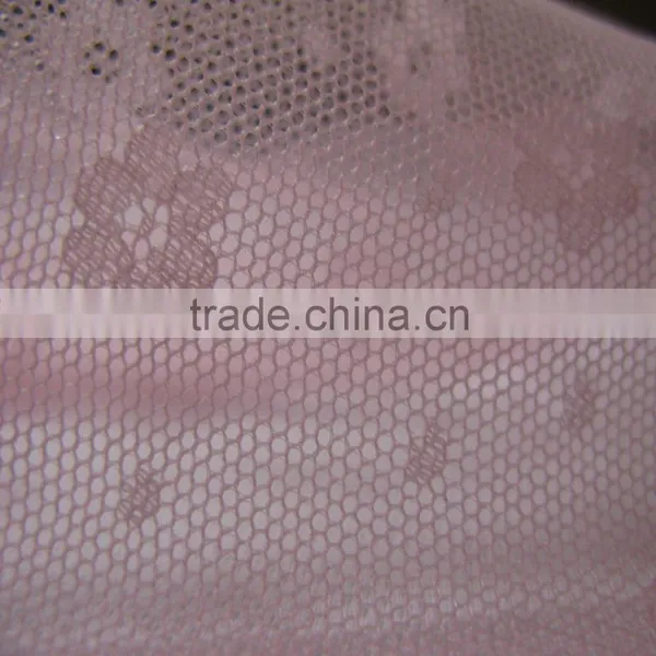 Functional Breathable Anti-bacteria Nylon Lace Spandex Fabric photo-2