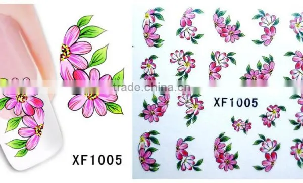 2016 Newest XF Series Water Nail Art Sticker Transfer Printing Water Decals Nail Art Decoration Quality Choice photo-6