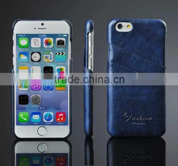 for Iphone 6 Plus Case Card Slot, for Iphone Case Credit Card, PU Leather Flip Case For IPhone 6 Plus photo-3