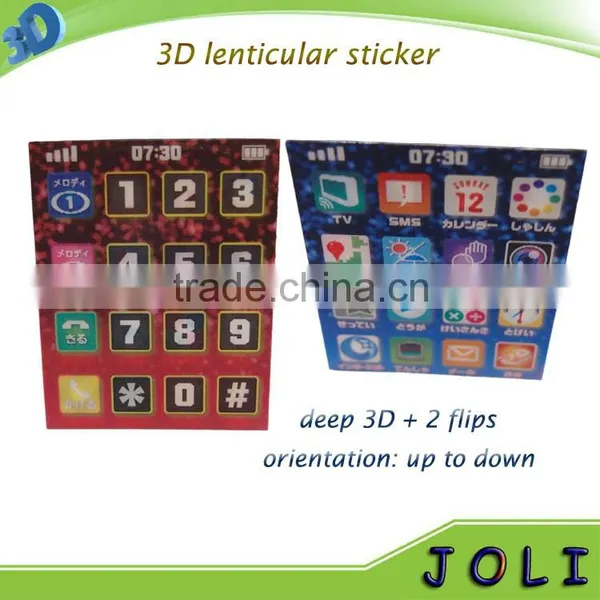 Wholesale Price 3D Lenticular Printing Stickers photo-5