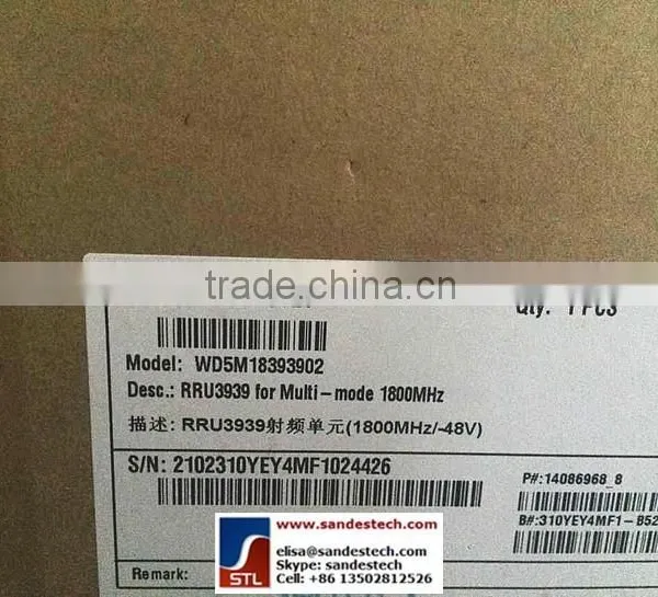Huawei RRU3939 GL RRU3935 02310YFB WD5M18393903 Huawei DBS3900 photo-5