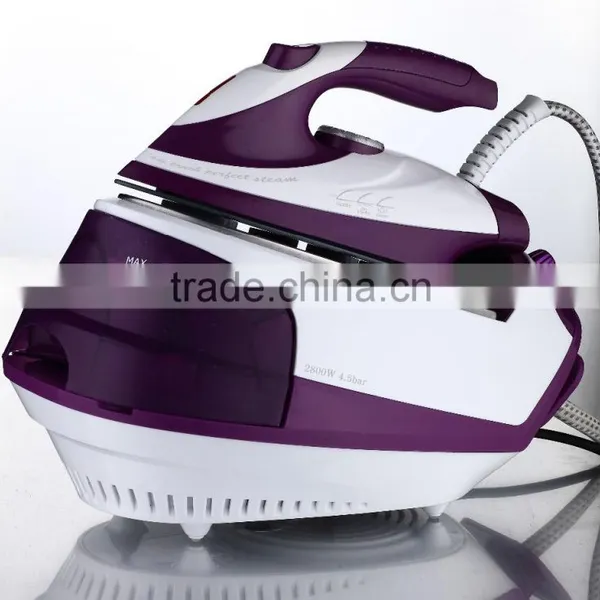 HG800 1.5bar 3.5bar 4.5bar High Pressure Steam Iron Station With Aluminum Boiler