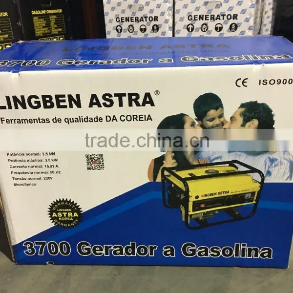Lingben 2kw Manual Astra Korea Gasoline Generator Price AST3700 photo-4